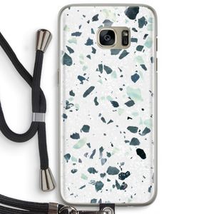 Terrazzo N°2: Samsung Galaxy S7 Edge Transparant Hoesje met koord