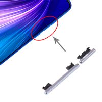 Aan/uit-knop en volumeregelknop voor Xiaomi Redmi Note 8 Pro (Zilver)
