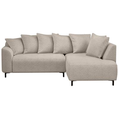 Hoekbank Elsa Rechts - Stof Anthology - Beige - 204x243x84 Cm