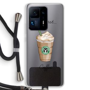 But first coffee: Xiaomi Mi Mix 4 Transparant Hoesje met koord