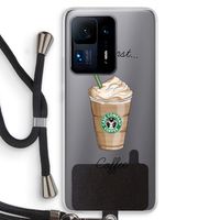 But first coffee: Xiaomi Mi Mix 4 Transparant Hoesje met koord