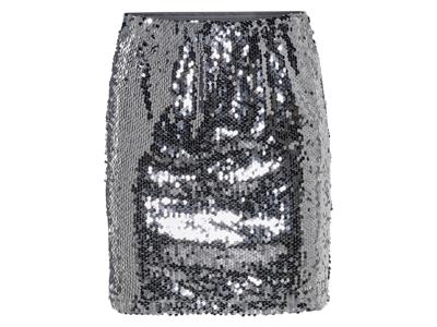esmara Dames rok (M (40/42), Zilver)