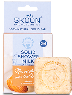 Skoon Shower Bar Milk Nourishing Into The Deep 2 in 1
