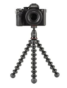 Joby GorillaPod 1K Kit tripod Digitaal/filmcamera 3 poot/poten Zwart, Houtskool