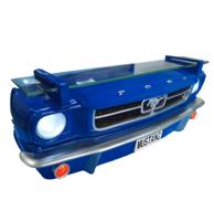 1965 Ford Mustang Voorkant Wandplank Met Verlichting - Blauw
