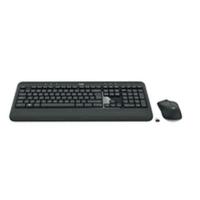 Toetsenbord en draadloze muis Logitech 920-008680 Zwart Zwart/Wit Spaans Qwerty Spaans QWERTY