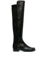 Stuart Weitzman cuissardes 5050 en cuir - Noir - thumbnail