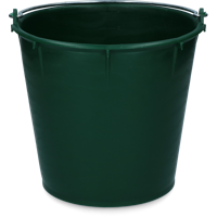 Emmer 7 l met beugel Groen