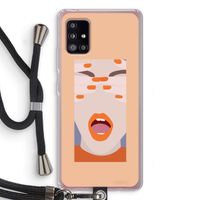 Surprise: Samsung Galaxy A51 5G Transparant Hoesje met koord