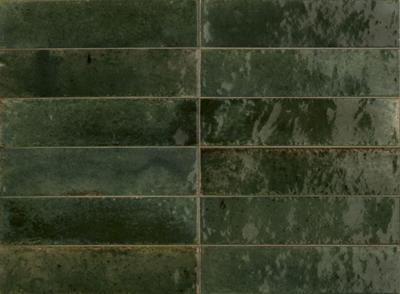 Ragno Look R8FS Wandtegel 060X240 Oliva 10mm Glans