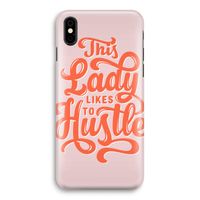 Hustle Lady: iPhone X Volledig Geprint Hoesje