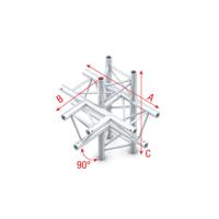 Milos Milos Pro-30 Triangle P Truss - T-Cross + up/down 5-way - 71 cm