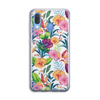 Tropisch 2: Samsung Galaxy A40 Transparant Hoesje