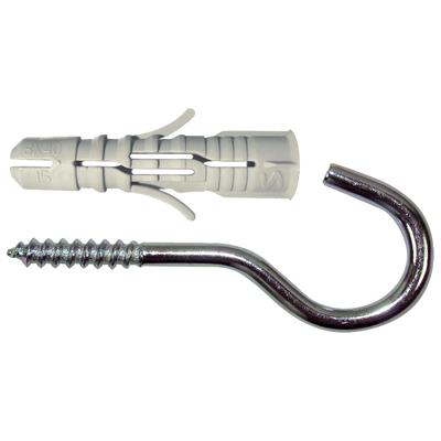 pgb-Europe SMART | plug + schroefhaak Ø 6x30 NZN | 10 st - SM0PSHN0106060030H