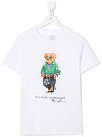 POLO RALPH LAUREN KIDS t-shirt à motif Polo Bear - Blanc