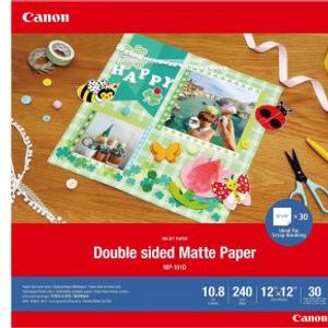 Canon MP-101 D 12x12 . 30 vel double sided mat paper. 240 g