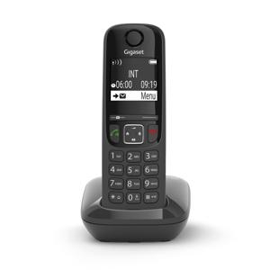 Gigaset AS690R Analoge-/DECT-telefoon Nummerherkenning Zwart