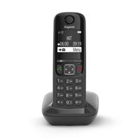 Gigaset AS690R Analoge-/DECT-telefoon Nummerherkenning Zwart