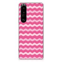 Sony Xperia 1 III | TPU bumper | Waves Pink