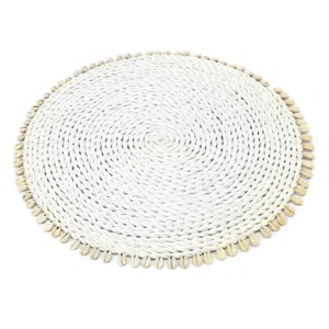 De Seagrass Shell Placemat - Wit