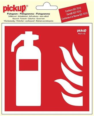 Pictogram 15 x 15 cm - Pickup