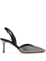 Ferragamo escarpins à bride arrière - Noir