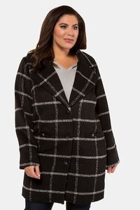 Ulla Popken Jas, reverskraag, knoopsluiting - Grote Maten Ulla Popken Jas, reverskraag, knoopsluiting - Grote Maten