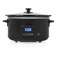 Tristar VS-3920 Slowcooker - Digitale Slowcooker 4.5 liter - Keramische binnenpan - Warmhoudfunctie - thumbnail