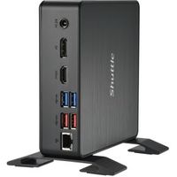 Shuttle XPC Nano PC NC40U5, Intel Core i5-1235U, 1x HDMI, 1x DP,1xUSB-C/DP, 6x USB3.2, 1x 2.5" bay, 2x M.2, 1x LAN, RAID, 24/7 permanent gebruik, incl. VESA & Stand - thumbnail