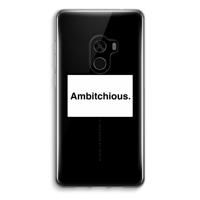 Ambitchious: Xiaomi Mi Mix 2 Transparant Hoesje - thumbnail