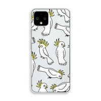 Papegaai: Pixel 4 Transparant Hoesje