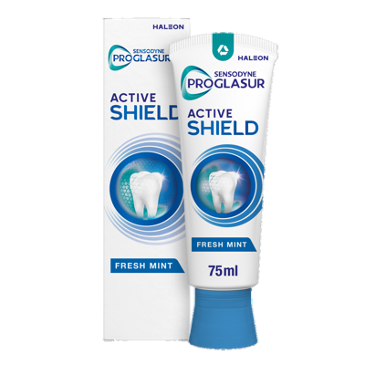 Sensodyne Proglasur Actieve Shield Fresh Mint Tandpasta