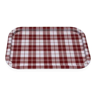 Dienblad Versa Vichy Rood 23 X 1,5 X 34 CM