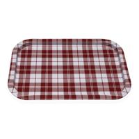 Dienblad Versa Vichy Rood 23 X 1,5 X 34 CM