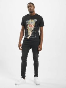 Mister Tee / t-shirt Silence in zwart Mister Tee / t-shirt Silence in zwart