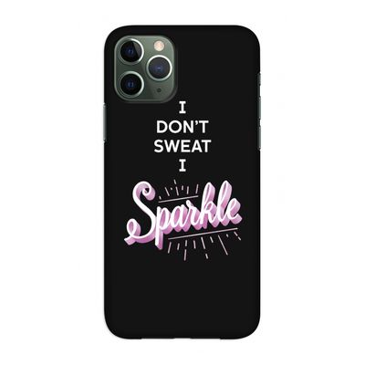 Sparkle quote: Volledig geprint iPhone 11 Pro Hoesje