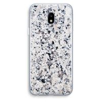 Gespikkelde marmer: Samsung Galaxy J3 (2017) Transparant Hoesje