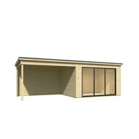 Blokhut Pernilla 385x295 Aanbouw - Outdoor life