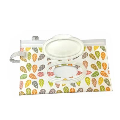 10 stuks Portable Pouch koppeling outdoor draagtas herbruikbare hervulbare EVA handdoek slim papier natte veeg tas grootte: 22 3 x 13.5 + 2.5 cm (bla