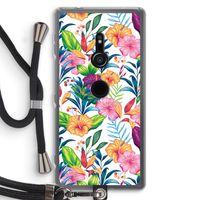 Tropisch 2: Sony Xperia XZ2 Transparant Hoesje met koord