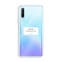 Reminder: Huawei P Smart Pro Transparant Hoesje