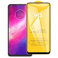 Voor Motorola One Hyper 9D Full Glue Full Screen Tempered Glass Film