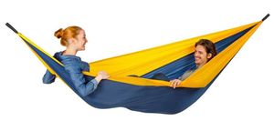 AMAZONAS Adventure Hammock XXL Hangmat 2 persoon/personen Nylon, Ripstop Blauw, Geel