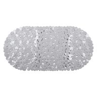 Differnz Lapis Anti-slip inlegmat Bad 70x35cm Grijs 31.002.05 - thumbnail