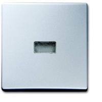 Busch-Jaeger 2CKA001731A1965 Knop Afdekking Allweather 44 (IP44) Witaluminium (RAL 9006), Aluminium 1 stuk(s)