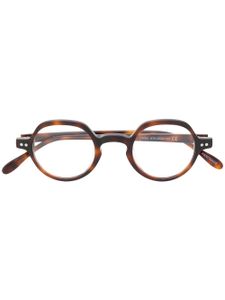 Epos lunettes de vue à monture ronde - Marron