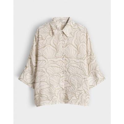 Opus - Groen | unisex | Blouse | Groen | 42 | regular | Kamst mode