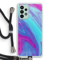 Zweverige regenboog: Samsung Galaxy A52s 5G Transparant Hoesje met koord Zweverige regenboog: Samsung Galaxy A52s 5G Transparant Hoesje met koord