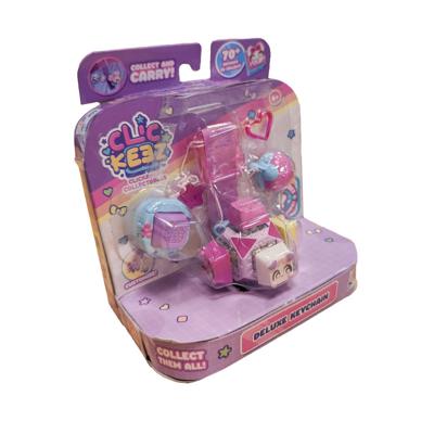 Clickeez Deluxe sleutelhanger fidget cube
