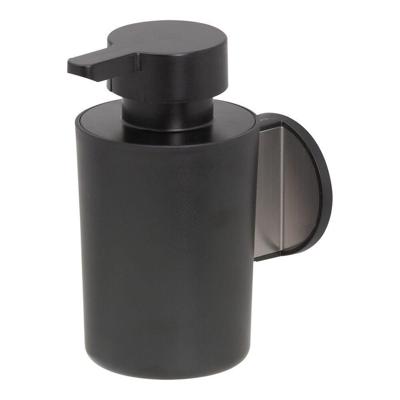 Tiger Tune Zeepdispenser - 180ml - wandmodel - zelfklevend - zwart/geborsteld RVS 1326030946